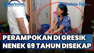 Perampok Beraksi Siang Bolong di Gresik, Nenek 69 Tahun Disekap di Kamar Mandi