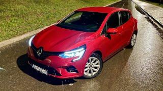 New RENAULT CLIO 2021 at night - exterior & interior details