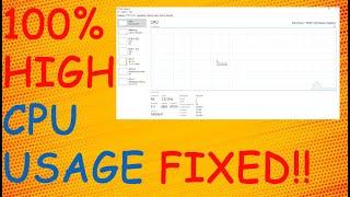 Fix 100% CPU Usage Windows 10 | Fix System Interrupts 100 CPU | High CPU Laptop | Boost FPS