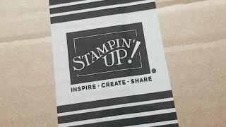  STAMPIN UP unboxing of NEW PRODUCT 2020 #craftystash #unboxing #crafthawl