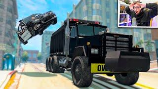 ACCIDENTES EPICOS EN PERSECUCIONES POLICIALES | BeamNG Drive