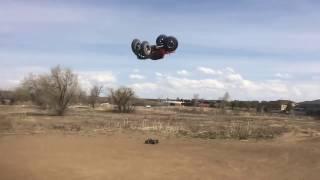 CEN Colossus XT on 8S huge Flip! Slow Motion!