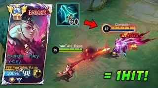 LESLEY NEW 1 HIT BUILD IS HERE!! (MUST TRY!)