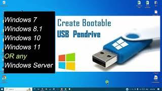 How to Create a Bootable USB Pen Drive with Rufus | Windows & Server Installation Guide