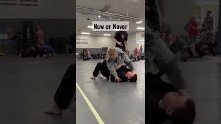 She had to get the finish to WIN! #bjj #mma #brazilianjiujitsu #kids #fighter #girlpower