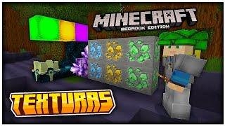 Las 5 MEJORES TEXTURAS para MINECRAFT PE 1.19 | TEXTURAS MINECRAFT BEDROCK 1.19