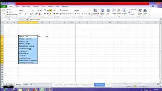 Basic of Excel in Hindi | My smart Coaching | must watch for beginner |