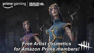 Dead By Daylight| Amazon Prime members get free Artist cosmetics & future loot with Prime Gaming!