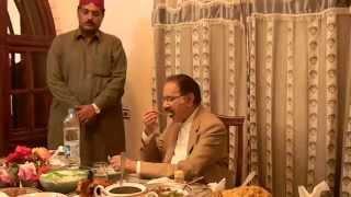 Qibla Sain Makhdoom Amin Fahim Lunch on Jaffar Junejo Place sindhri