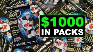 Opening $1000 Worth of Packs of 2023-24 Upper Deck Ice Hockey Hobby