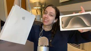 ASMR iPhone 15 Pro Unboxing