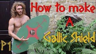 How To Make a Gallic / Celt Shield WIP p1 - Tutorial HEMA, Reenactment, Antiquity