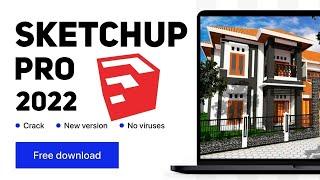 Free download Sketchup PRO Crack | Sketchup | Working 2023