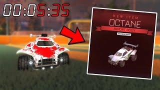 Nothing To White Octane in 24 Hours! (Rocket League)