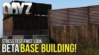 Beta Base Building First Look! ~ #DayZ 0.63 Stress Test