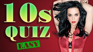 Can You Name ALL These BIG HITS of the 2010s? |  MUSIC QUIZ  | Guess the song | Difficulty EASY