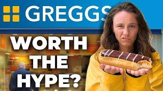 Foreigner Tries Britain's Most Popular Food Chain - Greggs 