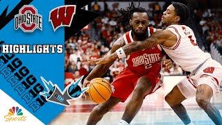 Ohio State vs. Wisconsin | COLLEGE BASKETBALL HIGHLIGHTS | 1/14/25 | NBC Sports