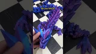 3D printed dragon so beatiful