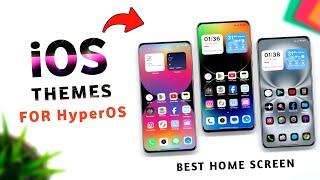  Top 3 NEW iOS Themes For Xiaomi HyperOS | ios themes | iOS theme for hyperos