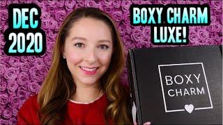 DECEMBER 2020 BOXY CHARM LUXE BOX UNBOXING | Worth Over $400!