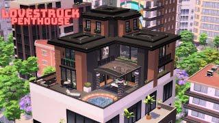 LOVESTRUCK Penthouse | The Sims 4 Stop Motion Build | Base Game & Lovestruck only