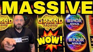 OMG! DREAM MASSIVE JACKPOT ON GRAND LEGENDS ... LOVE THIS GAME! WOW