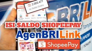 Cara isi saldo shopeepay lewat agen brilink