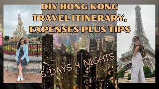 DIY HONGKONG 5D/4N TRAVEL ITINERARY + EXPENSES & TRAVEL TIPS FOR BEGINNER TRAVELERS