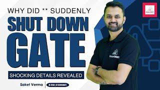 Why did ** suddenly shut down GATE Category?? | Shocking Details revealed | Saket Verma