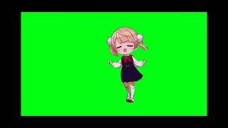 Loli Shigure Ui Green screen [No Copyright]