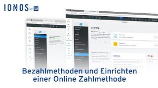 Wie richte ich eine Online-Zahlungsmethode ein? | IONOS