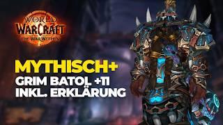 GRIM BATOL +11 GUIDE | Resto Shaman POV + Kommentar | WoW TWW Mythic+ | Heal Shami Restoration