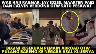 VERDONK PIJITIN BANG JAY! BEGINI KESERUAN PEMAIN ABROAD DI PESAWAT SAAT OTW BERSAMA DARI INDONESIA