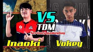 RSG VOKEY vs GEEK Inaoki serious gameplay l TDM Mode PUBG Mobile