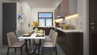 3DS MAX KITCHEN INTERIOR TUTORIAL VIDEO LIGHTING RENDER SETTING TUTORIAL VIDEO..