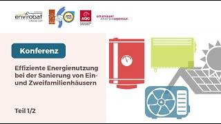 Veranstaltung : Effiziente Energienutzung bei der Sanierung von Ein- und Zweifamilienhäusern (1/2)