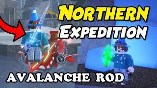 Fisch Northern Expedition Update FULL GUIDE | How to Get Avalanche Rod + Crystals (Roblox Fisch)