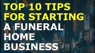 How to Start a Funeral Home Business | Free Funeral Home Business Plan Template Included