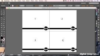 How to make a multiple page layout in Adobe Illustrator and save as PDF