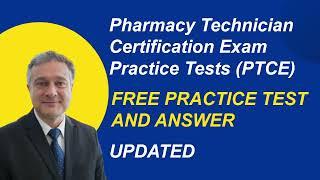 Pharmacy Technician Certification Exam Practice Tests PTCE