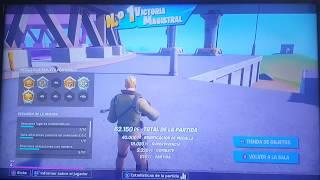 N°1 Victoria magistral fortnite