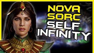 Crazy Powerful, Self Infinity Nova Sorceress - Diablo 2 Resurrected