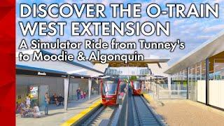 Discovering the O-Train's West Extension: An Immersive Ride from Tunney's to Moodie & Algonquin