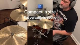 Compact drum set