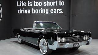 1966 Lincoln Continental Convertible at Rolling Museum’s