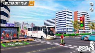 Euro Coach Bus simulator 2025#2- Bus simulator Bus game Coach gameplay #2025