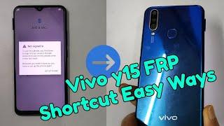 vivo y15 frp bypass, vivo y15 google account bypass