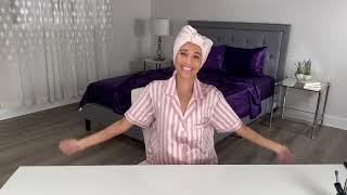 How to Tie 100% Pure Silk Headscarf