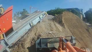 Oettinge Abbruch// Bauschutt Brechen in Rastatt // Hitachi ZX 350-5 // Hitachi ZW 220